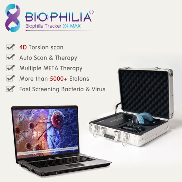 O tratamento de reparo de células corporais de triagem de saúde NLS Analisador de saúde quântica Biofilia rastreador x4 detector