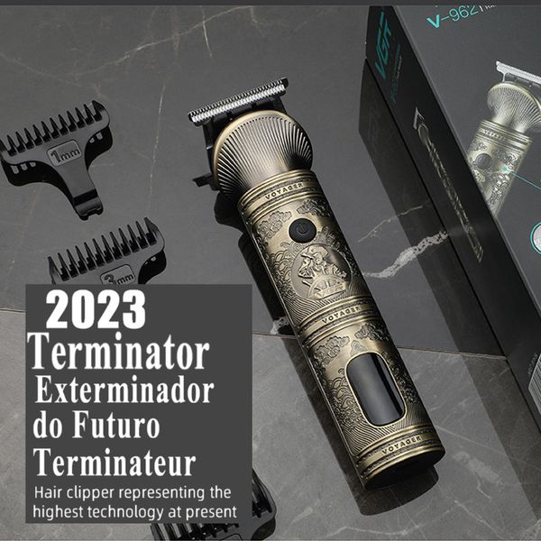 Tagliacapelli Terminator Tosatrice professionale Rasaerba Rasoio elettrico Barbiere per uomo Negozio Macchina da taglio per uomo maschile 230328
