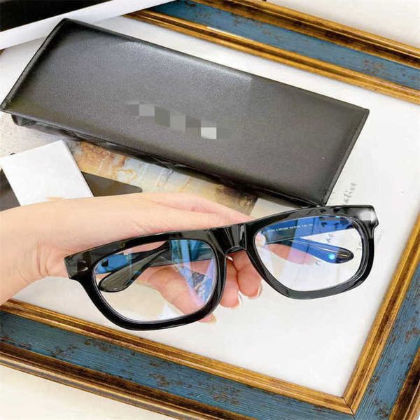 Top designer di lusso occhiali da sole 20% di sconto sul prodotto Specchio semplice CH4133 Red Super Love Big Ship Face Flat Light Light Black Eyeglass Frame