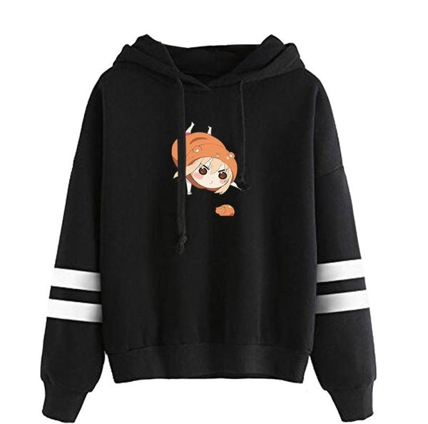 Moletons masculinos moletons anime himouto Umaru chan capuz homem mulher moda moda moda lã de lã de hip hop com capuz masculino de marca casual topsmen's casual's