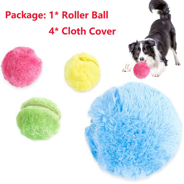 Dog Toys Chews Pet Interactive Smart Automatic Olling Ball Electric для обучения Selfmoving Puppy Accessories 230327
