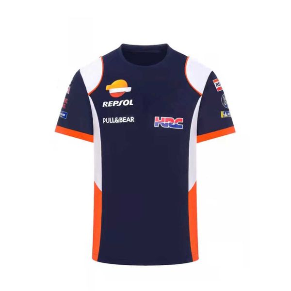 Mens camisetas moto para Honda HRC Repsol Racing Team camise