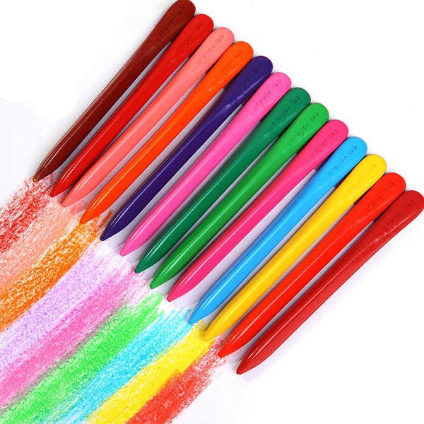 Crayon Crayons 36 Cores Lápis de cor para colorir triangular para estudantes Crianças Arte Desenho de desenho
