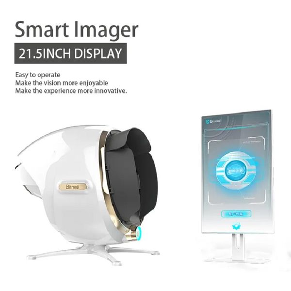 Битмоджи 3D AI Smart Skin Machine с 21,5 дюйма экрана для лицера