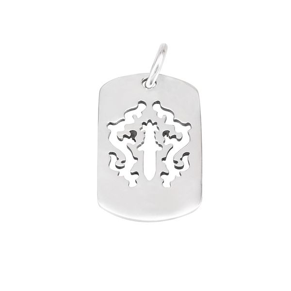 B26 S925 STERLING SIGLIO SIGNIFICANTI Coppia di moda personalizzata Coppia Creative Hollow Out Lettera di fiori Cross Net Red Punk Hip Hop Dance Gioielli Gioielli GIOWLE