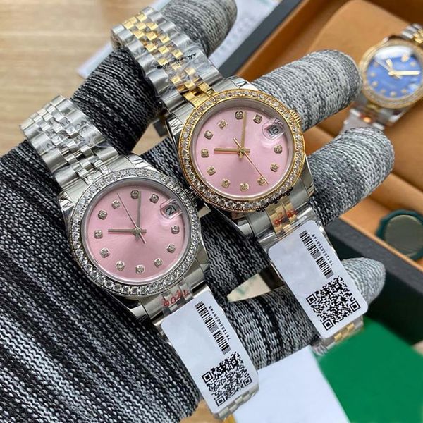 Orologio da donna Orologi meccanici automatici Cassa da 31 mm con orologi da polso Lady Diamond Montre de Luxe