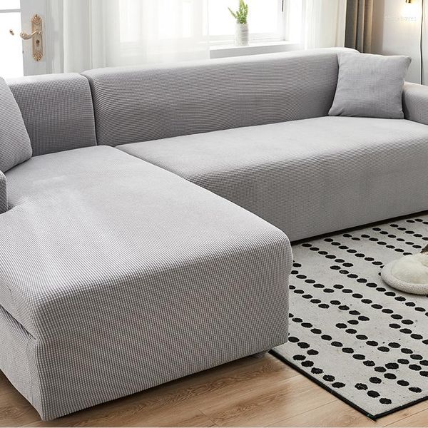 Camas de cadeira capa simples de sofá grossa tecido elástico tudo inclusivo universal nórdico macio four temporadas finans home decor