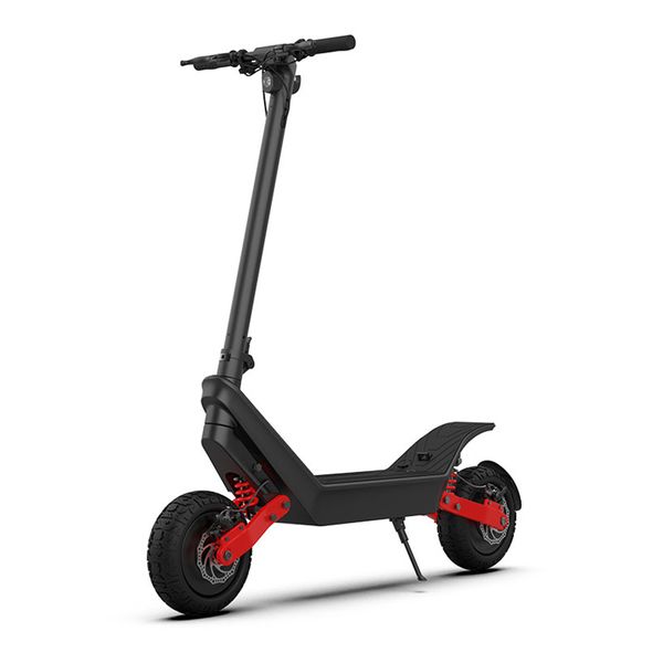 New Scooter Electric 48V 1200 Вт*2 Двойной двигатель E-Scooter 11-дюймовый внедорожник Electric Kick Scooter для взрослых