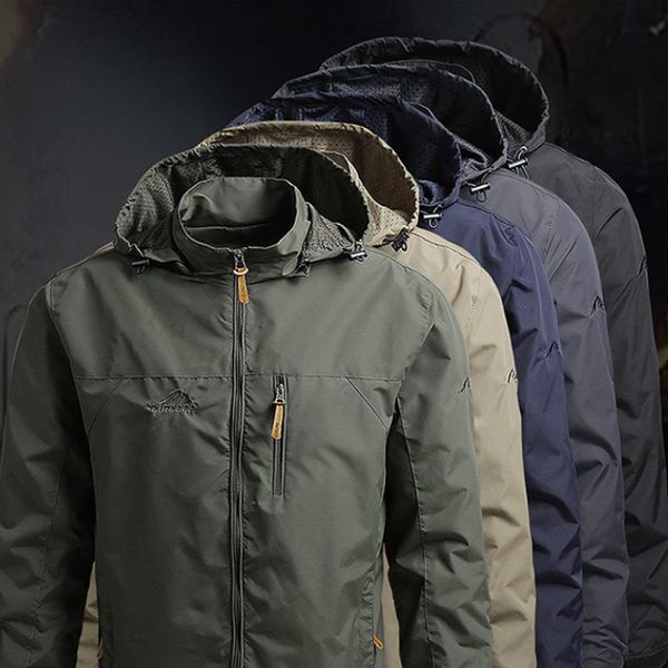 Erkek Ceketler Kış Ceketleri Erkekler için Rüzgar Dergileri Sıradan Paltolar Ordu Ordusu Taktik Askeri Ceketler Erkek Parkas Raincoats Erkekler Giysileri Sokak Giyim 5xl 230329