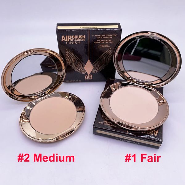 AirBrush Flawless Finish Micro Powder #2 Medium #1 Fair Makeup Fixing Powder Совершенствующий цвет лица 8 г 0,28 унции