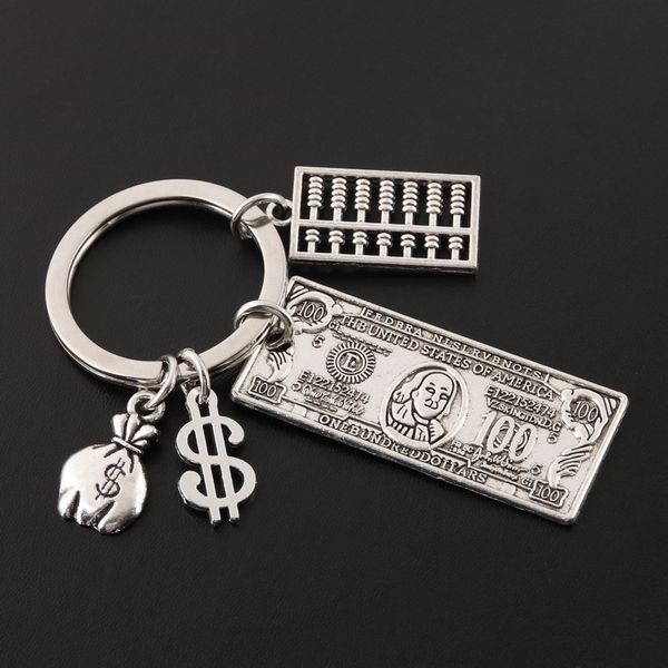 100 Dollar USD Modell Schlüsselanhänger Geldbaum Geldbörse Handgefertigtes Souvenir US-Währung Geschenk Unsex Damen Herren Schlüsselanhänger