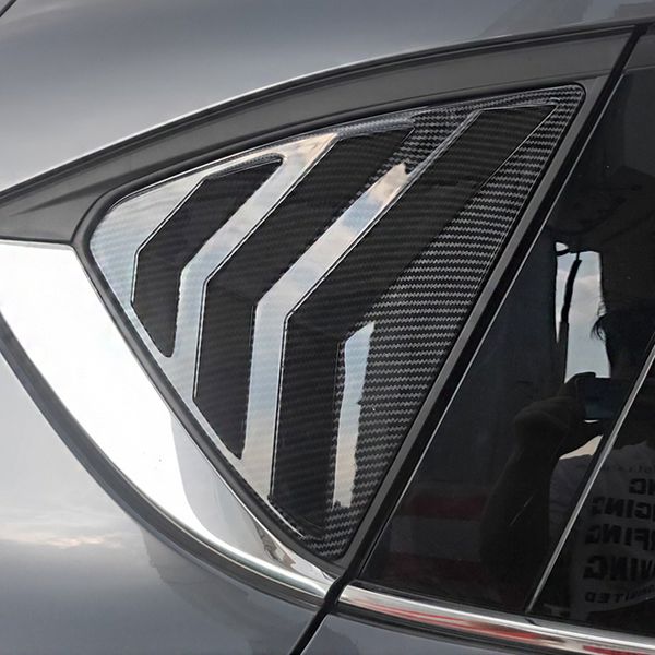 Auto Window Window persianas Econour sol Carro traseiro traseiro Janela lateral Tampa da capa de Louver Vent para o punho do obturador para Mazda CX-5 CX5 Acessórios