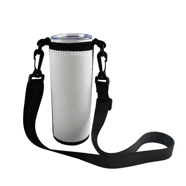 Sublimationsband Isolierter Wasserflaschenhüllen-Taschenhalter Andere Trinkgefäße Neopren Tumbler-Taschenhalter Outdoor-Sport-Wasserflaschen-Taschenträger