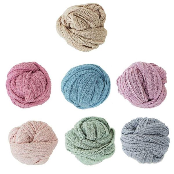 Coperte Fasce Stretch Wraps Born Pography Puntelli Accessori per riprese Baby Boy Girl Elastico Soft Posing Swaddlings 3XUC