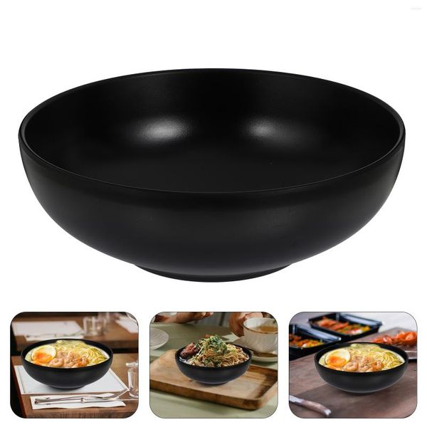 Tigelas tigela ramen conjunto de sopa chinês Presentes de frutas recipiente de melanamina recipientes de macarrão de mesa de mesa de porcelana cerâmica de porcelana