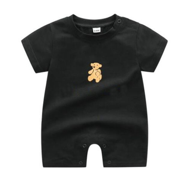 Модная роскошная одежда наборы детские дизайнерские ромгеры Baby Boy Girl Summer Top Caffice с короткими рукавами 100% хлопковая одежда 1-2 года.