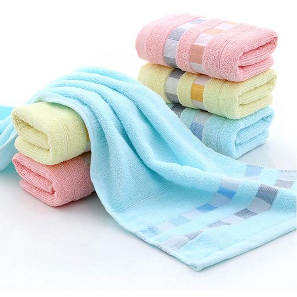 Asciugamano in morbido cotone Materiale per il viso Bagno per le mani Simpatica confezione regalo Asciugamani da bagno in tinta unita