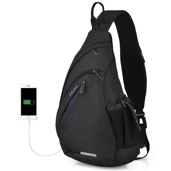 Bolsas escolares mixi homens sling mochila uma bolsa de ombro para meninos bolsas de estudantes de escola de trabalho universitário viagens versáteis design de moda m5225 230328