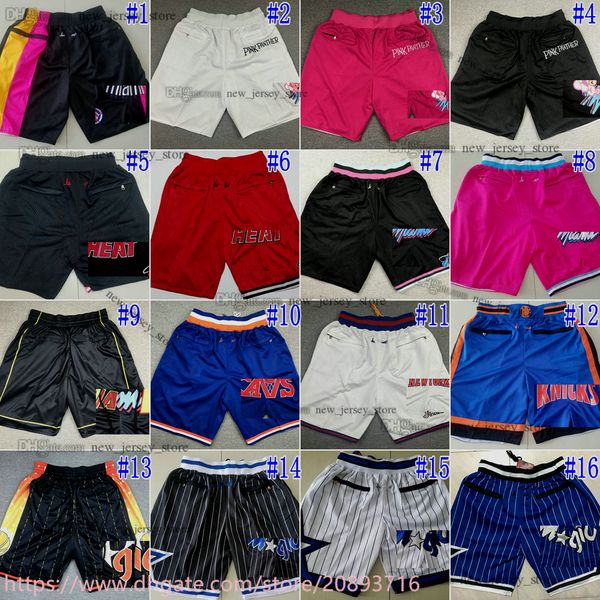 Просто Дон XS-XXXL Basketball Pocket Shorts Hip Pop Pant с карманами на молнии