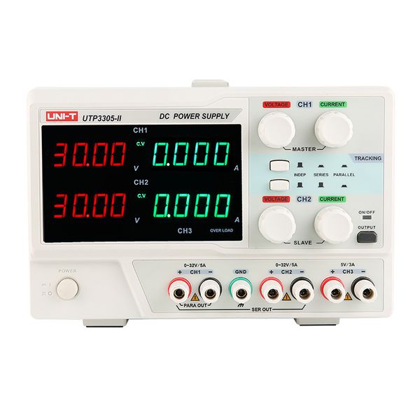 Instrumentos eletrônicos de medição uni-t utp3303-ii utp3305-ii de alta precisão de alta precisão para fonte de alimentação linear de alimentação de alimentação móvel Testador de equipamentos de reparo de computador