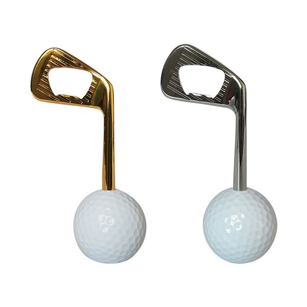 30 pezzi creativi apribottiglie da golf club bottiglie di birra apriscatole regali di nozze bomboniere regalo aziendale colore oro argento