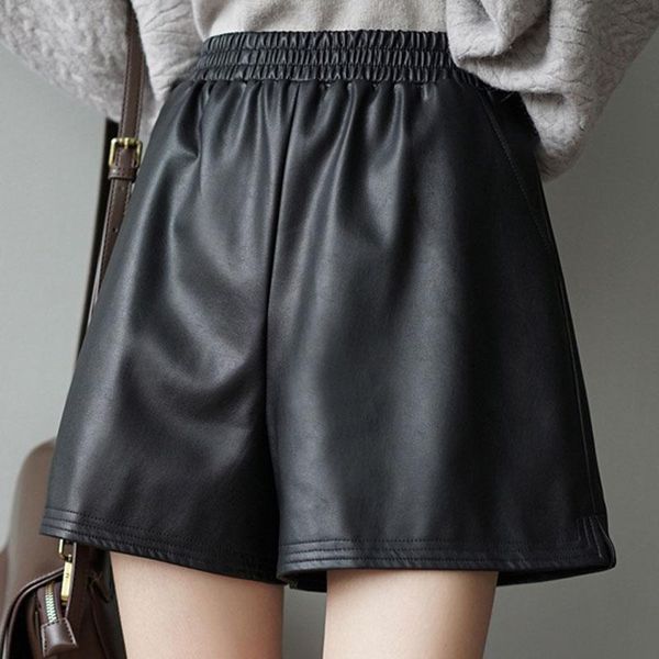 Frauen Shorts Herbst Casual Elegante Frauen High-Taille Street Fashion Korean Designer Winter Hohe Weibliche Kurze Hose 2023