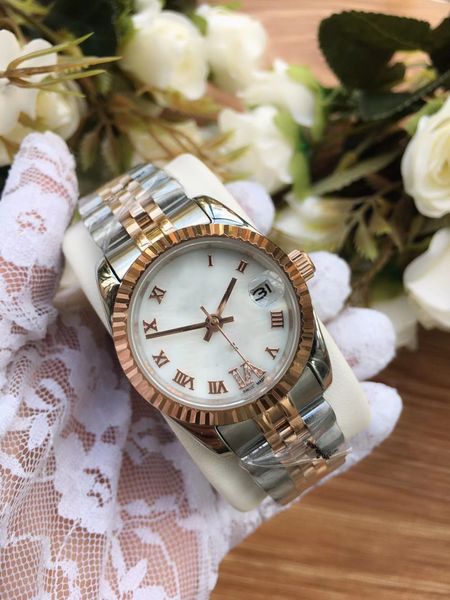 Con scatola originale Hot Seller Women Watch Lady Size 31mm Girl Sapphire Glass Orologio da polso 2813 Movimento Movimento meccanico automatico orologi