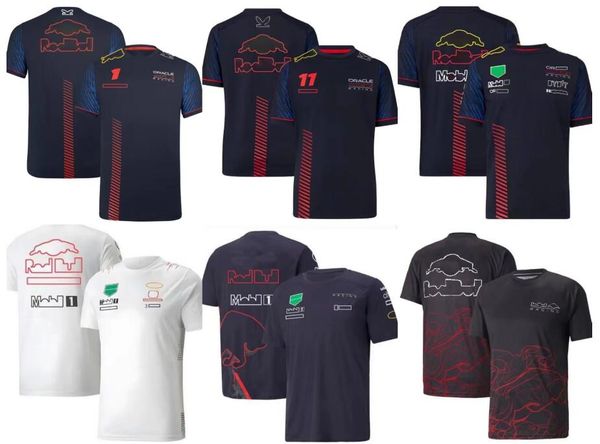 F1 T-shirt da gocce in polievo in polanulo in poliestri in polievo con lo stesso stile di personalizzazione