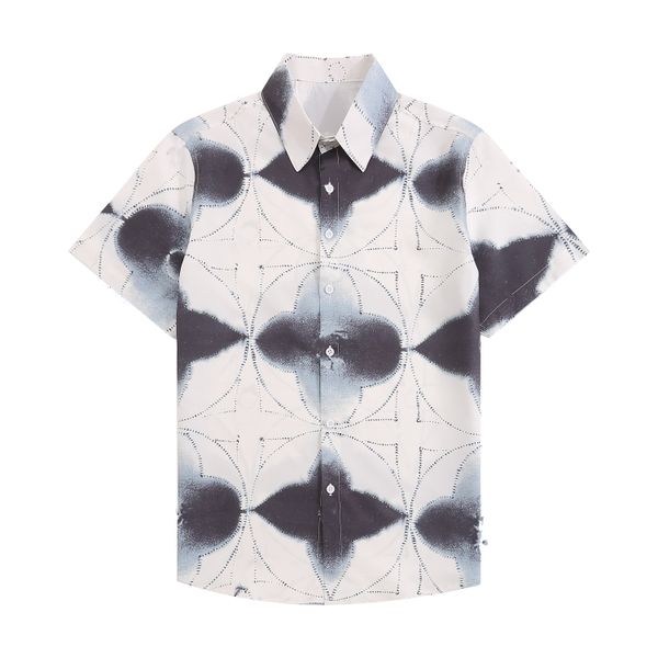 Designer Bowling-Hemd Lässige Button-Down-Hemden für Herren Hawaii-Blumenhemden Herren-Kurzarm-Arbeitskleider Hawaii-Hemd M-3XL