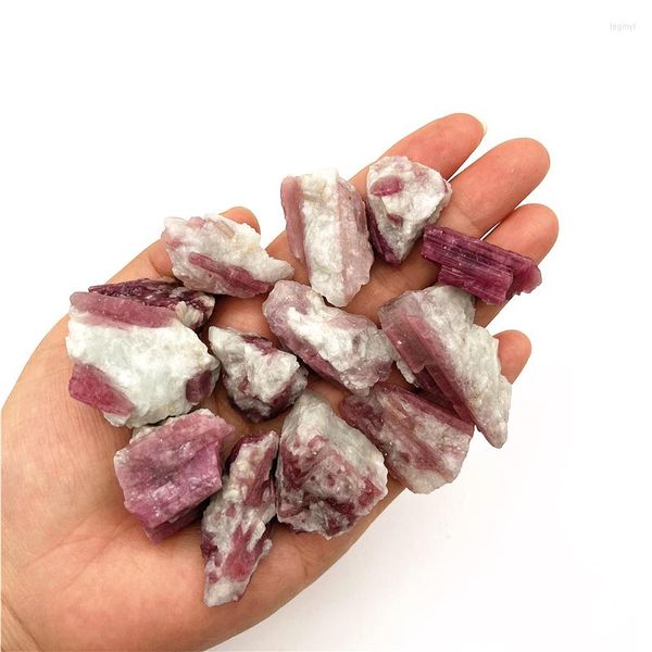 Estatuetas decorativas bonitas 100g 100g rosa natural rosa Crystal Mineral Irregular Stone Rock Rock Rock Rare Original Quartz