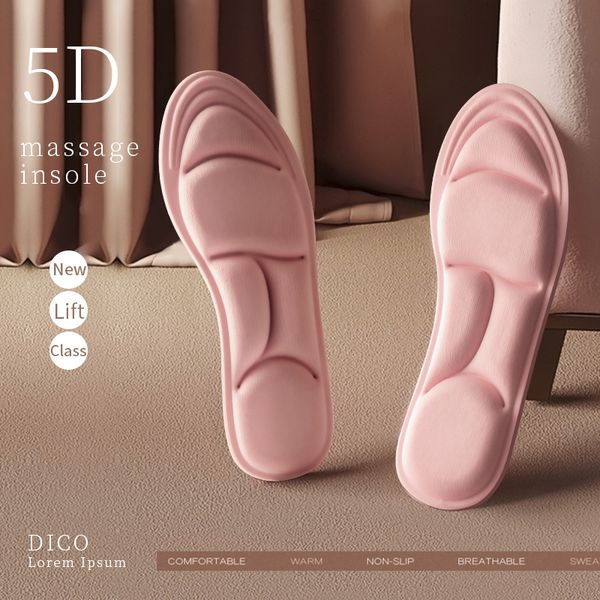 Parti di scarpe Accessori Memory Foam 5D Solette sportive per scarpe Donna Uomo Deodorante Cuscino traspirante Correre per la cura dei piedi Ortopedico 230330