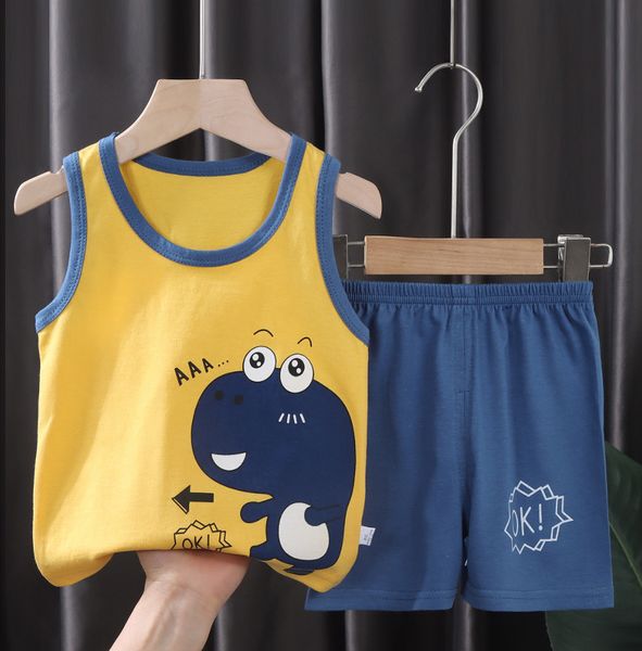 A última roupa da roupa de casa infantil roupas de pijamas de algodão, muitos estilos para escolher o logotipo de suporte personalizado