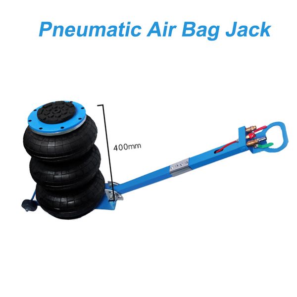 Jack pneumatico per airbag da 5 tonnellate con impugnatura regolabile 40CM Sollevamento rapido per auto Van SUV Strumento di sollevamento per auto