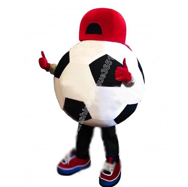 New Adult Football Mascot Costume Top Cartoon Anime tema personaggio Carnevale Unisex Adulti Taglia Natale Festa di compleanno Vestito da esterno