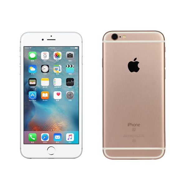 Telefones celulares reformados Apple iPhone 6S 4,7 polegadas 16G/32G/64G/128G IOS Suporte a impressão digital Mobilephone