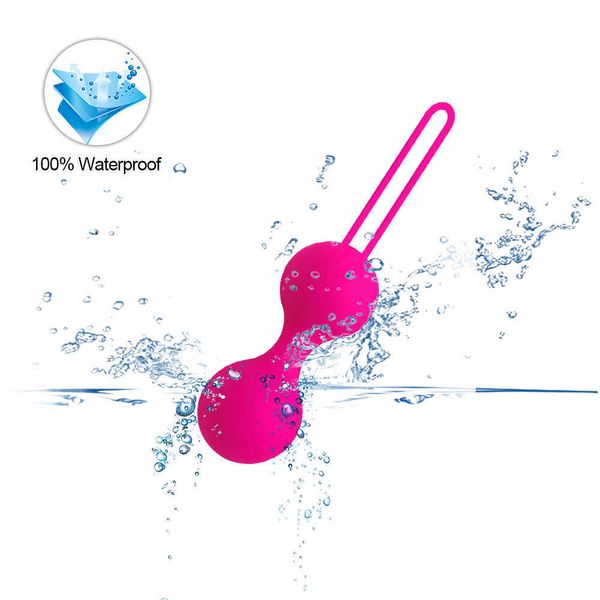 Produtos adultos Seguro Silicone Ball Smart Kegel Ball Ben Wa Ball Vagina aperte a máquina Exercício Máquina de Bola de Bola Vaginal Ball para Mulheres 230316