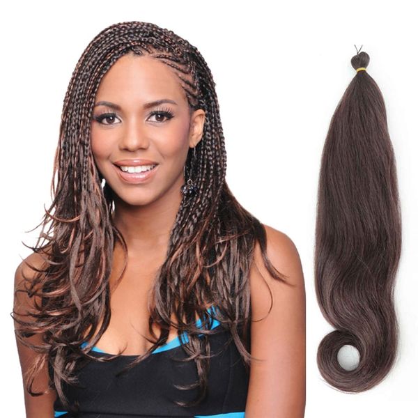 Yaki Pony Ombre Curly Braids für afrikanische Haarverlängerungen Jumbo Hair Braid Synthetic Yaki Braiding Hair 24inch 70g