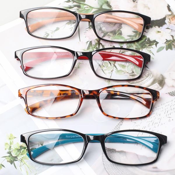 Солнцезащитные очки Turezing Классические прямоугольные рамки очки для чтения весенние шарнир мужчина и женщины HD -рецепты очки чтения декоративные очки