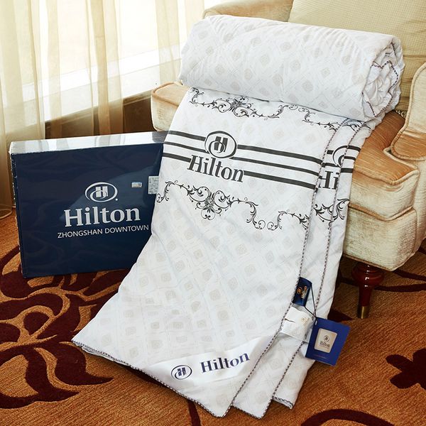 Комфорты устанавливают высокий уровень тонкий Hilton Summer Cool Cool Cotton Compleable Commory Conditioning Five Star El Double Ed 230330