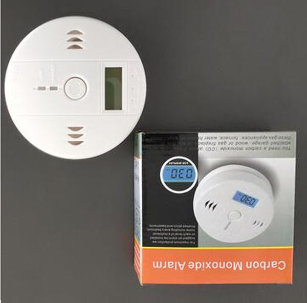 Co Carbon Carbon Monoxide Tester Alarme Sensor Detector Detectores de envenenamento por incêndio a gás