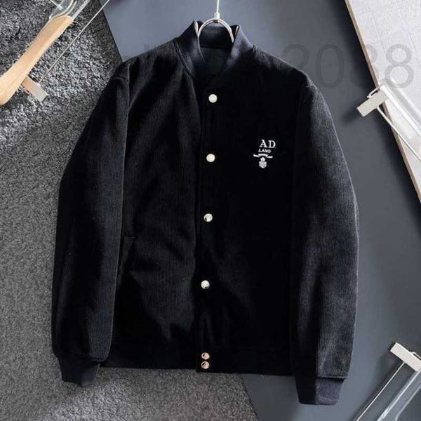 Jackets Jackets Jacket Men Mulheres Moda Letra Bordado Cardigan Coat Winter Cotton Stand Collar Sportswear Warm Jackets i4ml