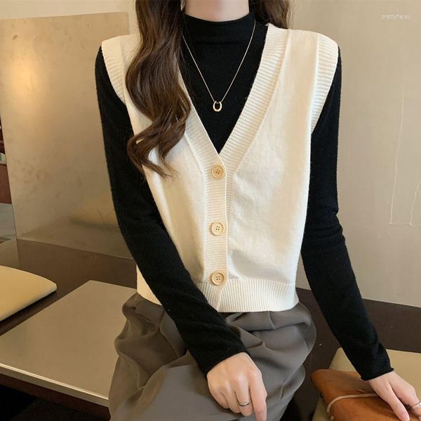 Suéteres femininos estilo senhoras tricô de caxemira lã colar colarinho solto de cor sólida de alta qualidade Mantenha quente