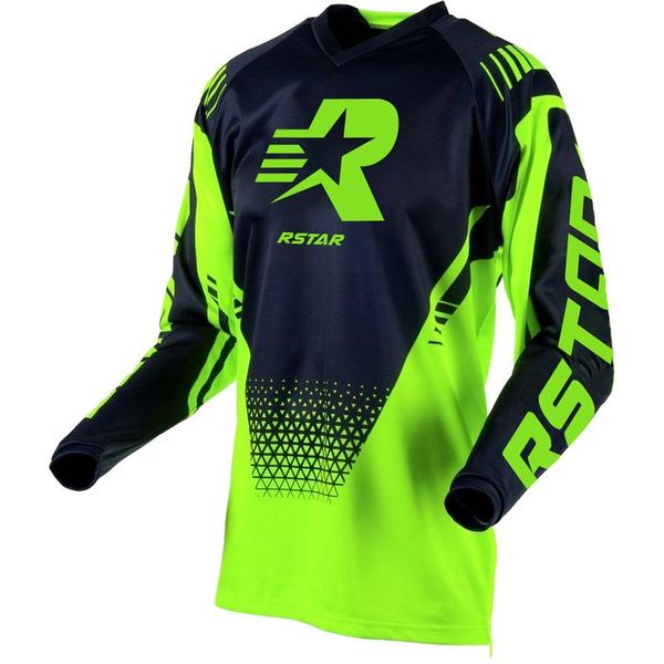 Gacche da corsa 5 colori uomini Maglie motocross motocross Cycling maniche lunghe BMX MTB DH Downhill Maglie per bici da esterno