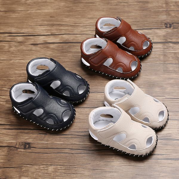 First Walkers Summer 0-1 Year Old Born Baby Boys and Girls 'Scarpe suole in gomma antiscivolo Sandali casual da principessa Scarpe da passeggio per bambini 230330