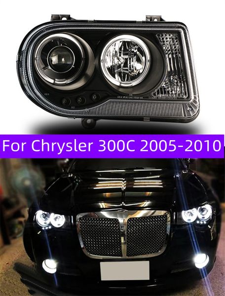 Arabalar için LED farlar Chrysler 300C 2005-2010