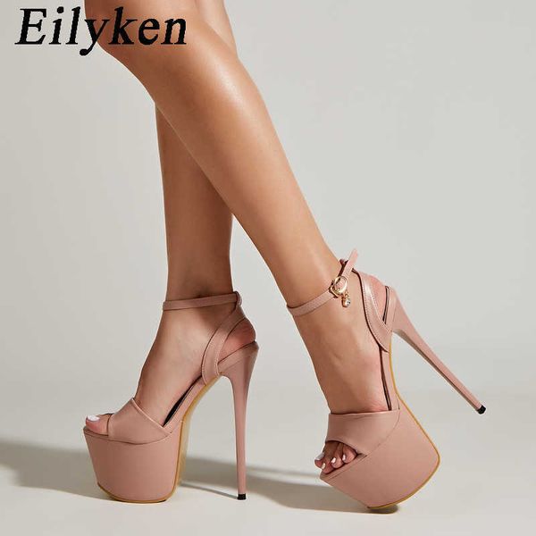 Top High Heels Platform Sandals Women Fashion Sexy Sexy Buck Bugle Buckle Strap Club Tance Tancing Summer Shoes 230306