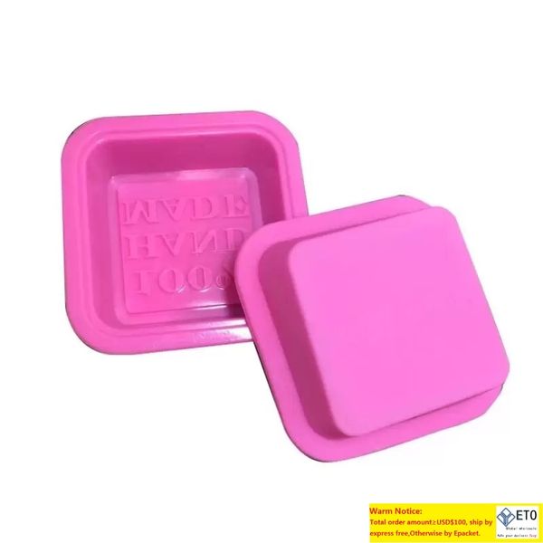 Stampi per sapone fatto a mano Stampi in silicone quadrati fai-da-te Stampo da forno Strumento per la creazione di arte artigianale Stampo per torta fai-da-te