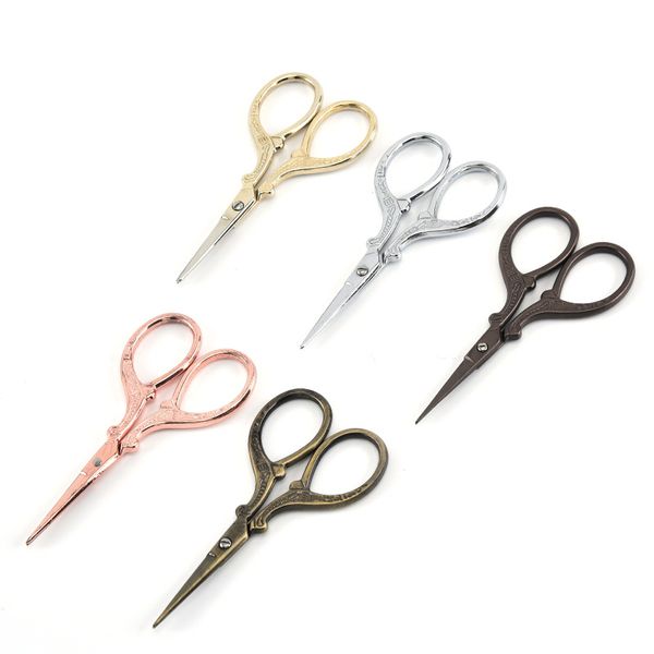Tesouras de aço inoxidável Hands Scissors Housed Housed Alfaiate tesouras para bordando ferramentas de beleza de costura