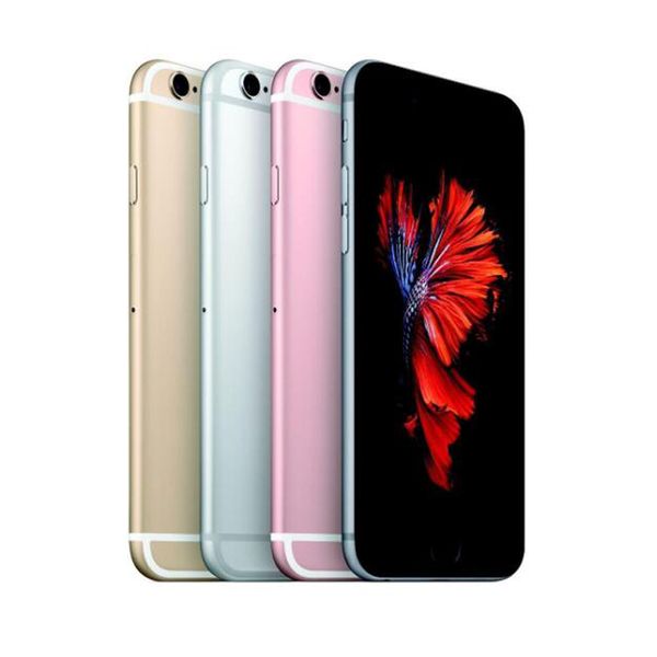 Cellulari ricondizionati Apple iPhone 6S originale da 4,7 pollici 16G / 32G / 64G / 128G Supporto del sistema IOS Telefono sbloccato con impronte digitali
