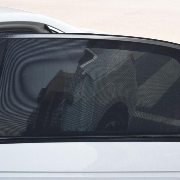Araba güneşlik 2pcs yan pencere gölge ekran kapağı etkili bir şekilde sivrisinekleri filtreleyin